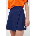 adidas Originals fusta culoarea albastru marin, mini, evazati