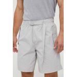 adidas Originals pantaloni scurti barbati, culoarea gri