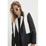 Answear Lab ochelari de soare femei, culoarea alb