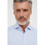 BOSS camasa din bumbac barbati, cu guler italian, slim