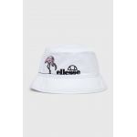 Ellesse palarie din bumbac culoarea alb, bumbac