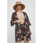 Medicine kimono culoarea negru, modelator