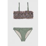 Protest costum de baie pentru copii din două piese culoarea verde