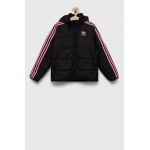 adidas Originals geaca copii culoarea negru