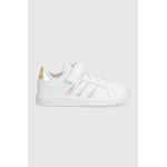 adidas sneakers pentru copii GRAND COURT 2. culoarea alb