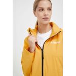 adidas TERREX geaca de ploaie Multi RAIN.RDY femei, culoarea galben