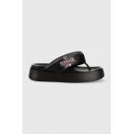 Chiara Ferragni slapi CF3149 femei, culoarea negru, cu platforma, CF PLATFORM FLIP FLOP