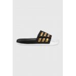 adidas papuci culoarea negru