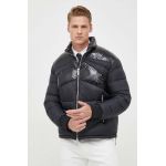 Armani Exchange geaca de puf barbati, culoarea negru, de iarna