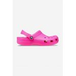 Crocs slapi copii Classic Kids Clog culoarea roz