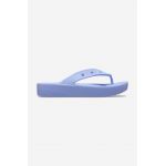 Crocs slapi copii Flip culoarea violet