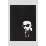 Karl Lagerfeld carcasa din piele culoarea negru