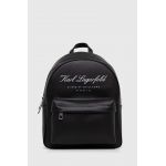 Karl Lagerfeld rucsac femei, culoarea negru, mare, cu imprimeu