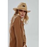 LE SH KA headwear palarie Cowboy culoarea bej