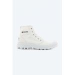 Palladium tenisi Pampa Hi Organic II Vegan femei, culoarea alb