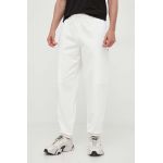 Armani Exchange pantaloni barbati, culoarea bej