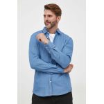BOSS camasa din bumbac barbati, cu guler clasic, slim