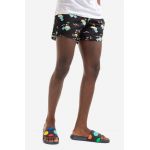 Happy Socks pantaloni scurti Island In The Sun barbati, culoarea negru, Szorty Happy Socks Island In The Sun ISL116-9300