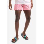 Happy Socks pantaloni scurti Palm barbati, culoarea roz, Szorty Happy Socks Palm PAL116-3300