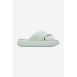 Toms papuci Toms Alpargata Mallo Crossover 10019705 MINT femei, culoarea turcoaz, cu platforma