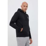 adidas Originals bluză bărbați, culoarea negru, cu glugă, cu imprimeu  IM4522