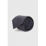 BOSS cravata de matase culoarea negru