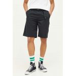 Converse pantaloni scurti din bumbac culoarea negru