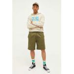 Converse pantaloni scurti din bumbac culoarea verde