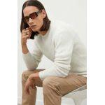 American Vintage pulover de lana barbati, culoarea bej, light