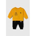 adidas Originals trening copii culoarea galben