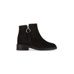 Geox cizme din piele intoarsa D LARYSSE C femei, culoarea negru, cu toc drept, D26TXC 00022 C9999