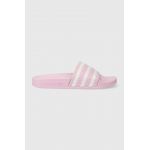 adidas Originals papuci Adilette femei, culoarea roz IE9618