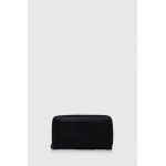 Armani Exchange portofel femei, culoarea negru