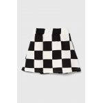 United Colors of Benetton fusta din bumbac pentru copii culoarea negru, mini, evazati
