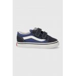 Vans tenisi copii TD Old Skool V culoarea albastru marin