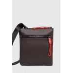 Armani Exchange borseta culoarea maro