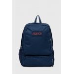 Jansport rucsac culoarea albastru marin, mare, neted