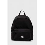 Karl Lagerfeld rucsac femei, culoarea negru, mic, neted