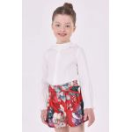 Mayoral bluza copii culoarea bej, neted
