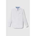 Pepe Jeans camasa de bumbac pentru copii culoarea alb