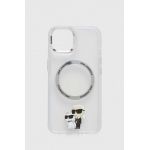 Karl Lagerfeld Husă pentru telefon iPhone 13 6,1" culoarea transparent