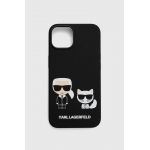Karl Lagerfeld Husă pentru telefon iPhone 14 6,1" culoarea negru