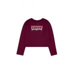 Levi's longsleeve copii culoarea rosu