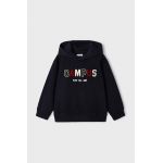 Mayoral bluza copii culoarea albastru marin, cu glugă, cu imprimeu
