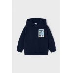 Mayoral bluza copii culoarea albastru marin, cu glugă, cu imprimeu
