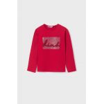 Mayoral longsleeve copii culoarea rosu