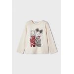 Mayoral longsleeve din bumbac pentru copii culoarea rosu