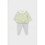 Mayoral Newborn compleu bebe culoarea verde