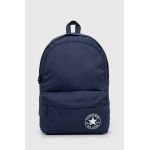 Converse rucsac culoarea albastru marin, mare, neted