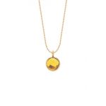 Lilou One colier placat cu aur A03/MARKET/ANS/15